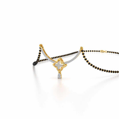 Cahana Silver Mangalsutra - Yellow Gold - Image 2