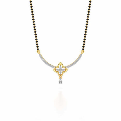 Cahana Silver Mangalsutra - Yellow Gold - Image 3