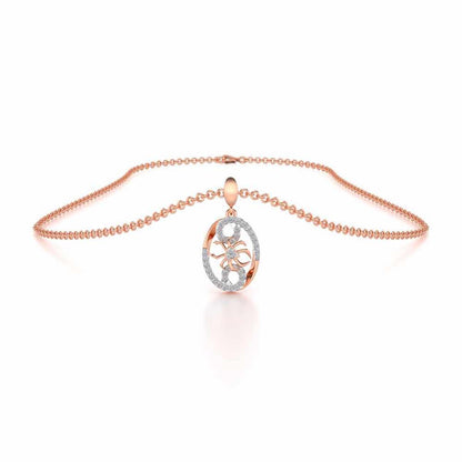 Cancer Silver Pendant - Rose Gold - Image 3