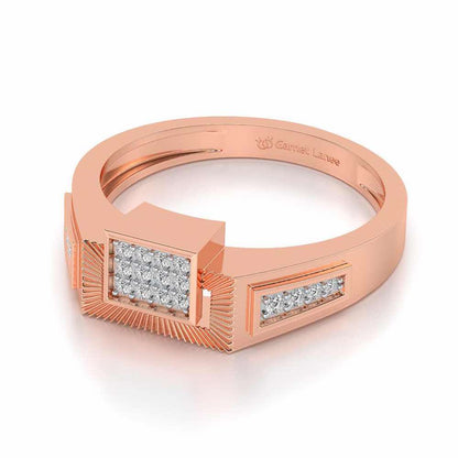 Candid Ring For Men - Rose Gold - Image 2