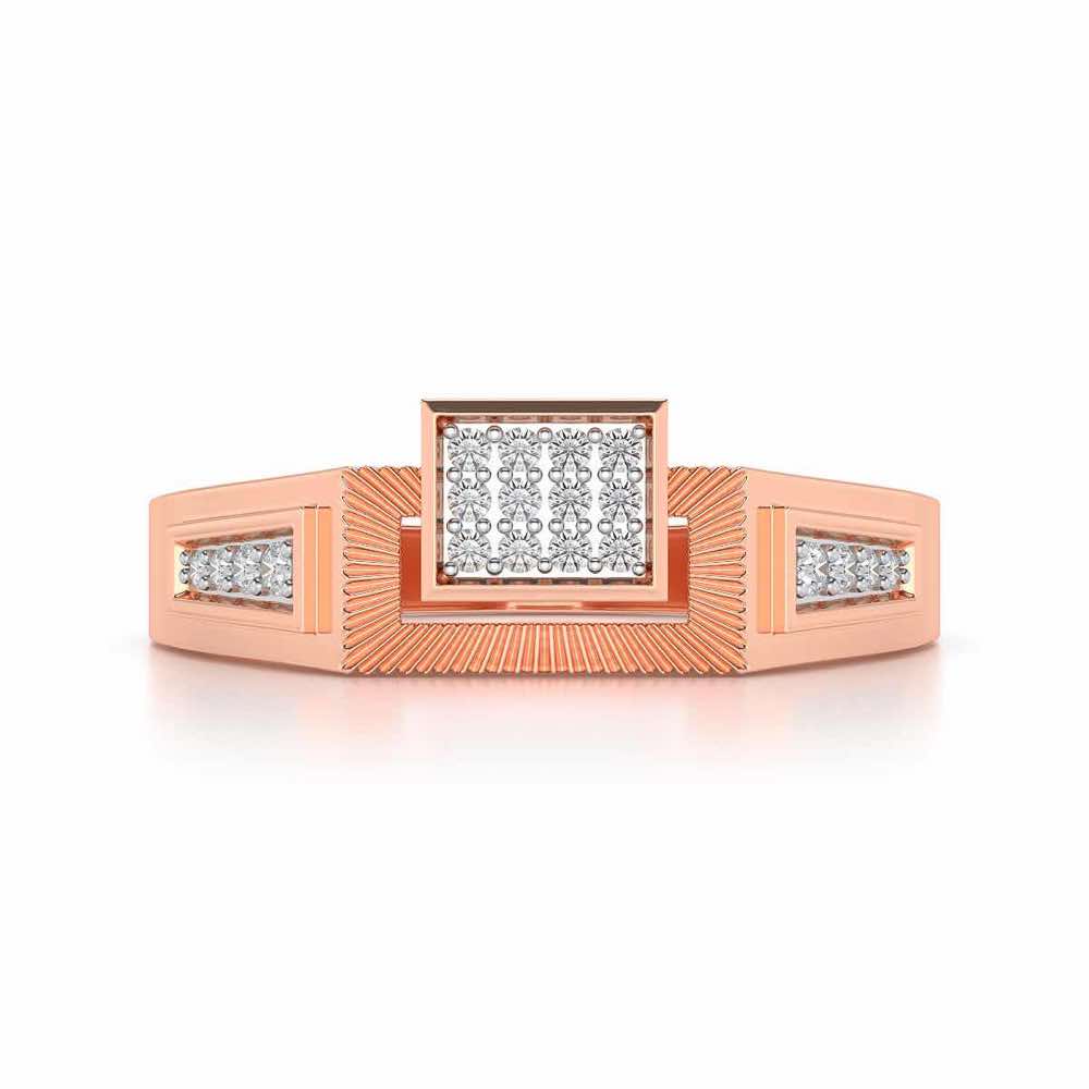 Candid Ring For Men - Rose Gold - Image 4