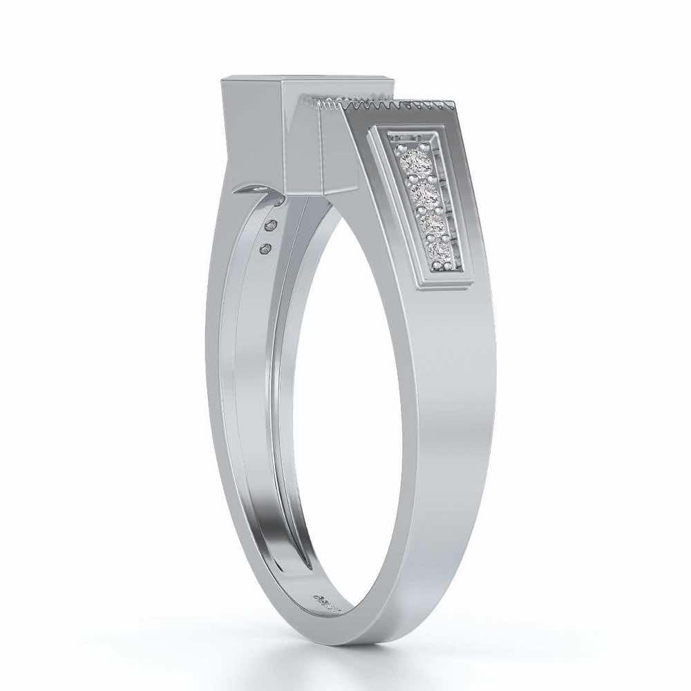 Candid Ring For Men - White Gold - Image 3