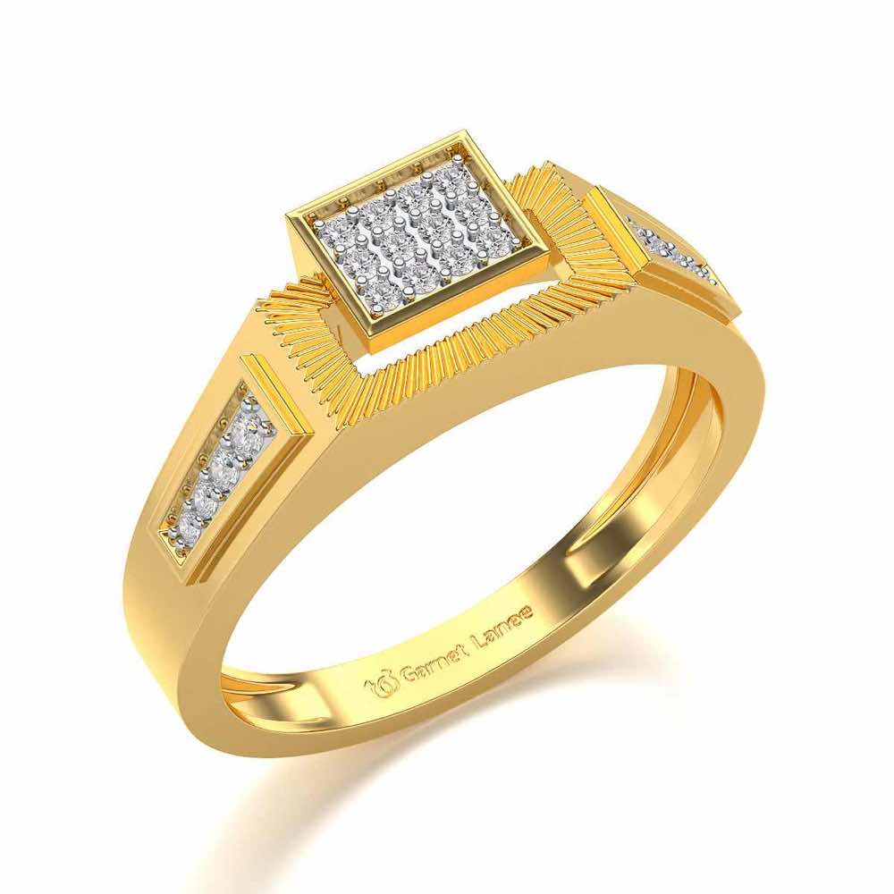 Candid Ring For Men - Yellow Gold - Image 1