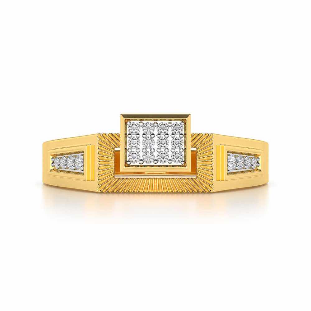 Candid Ring For Men - Yellow Gold - Image 4
