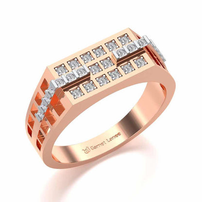 Casablanca Ring For Men - Rose Gold - Image 1