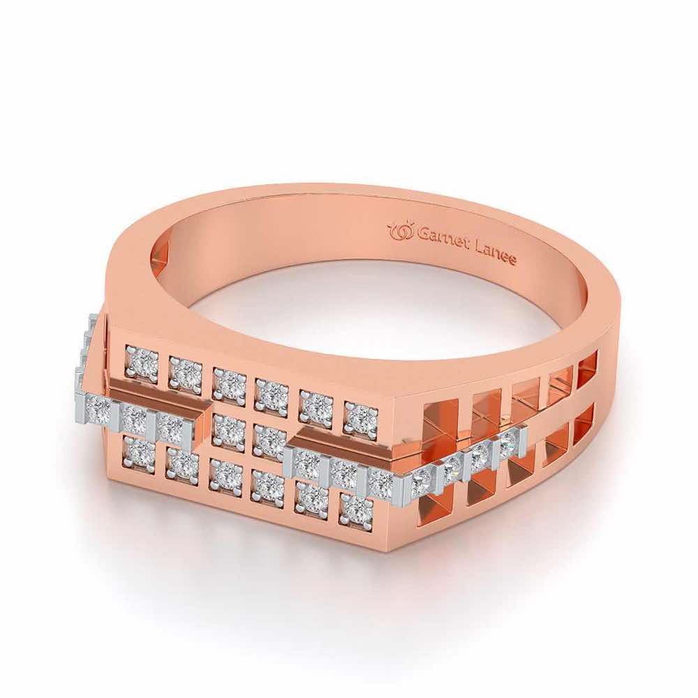 Casablanca Ring For Men - Rose Gold - Image 2