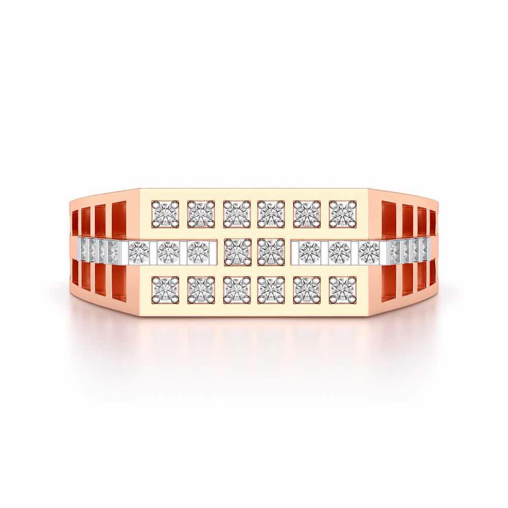 Casablanca Ring For Men - Rose Gold - Image 4