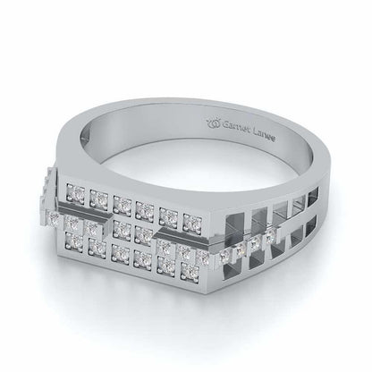 Casablanca Ring For Men - White Gold - Image 2
