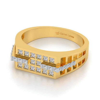 Casablanca Ring For Men - Yellow Gold - Image 2