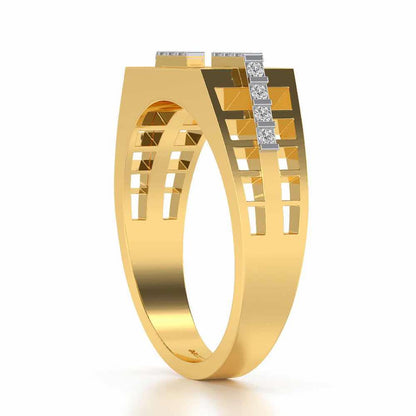 Casablanca Ring For Men - Yellow Gold - Image 3
