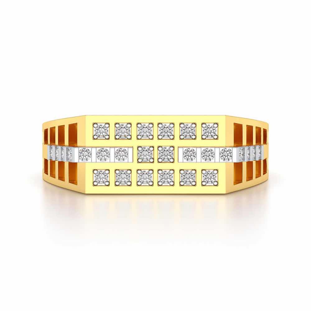 Casablanca Ring For Men - Yellow Gold - Image 4