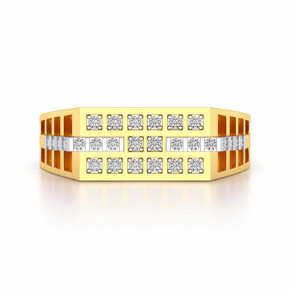 Casablanca Ring For Men - Yellow Gold - Image 4