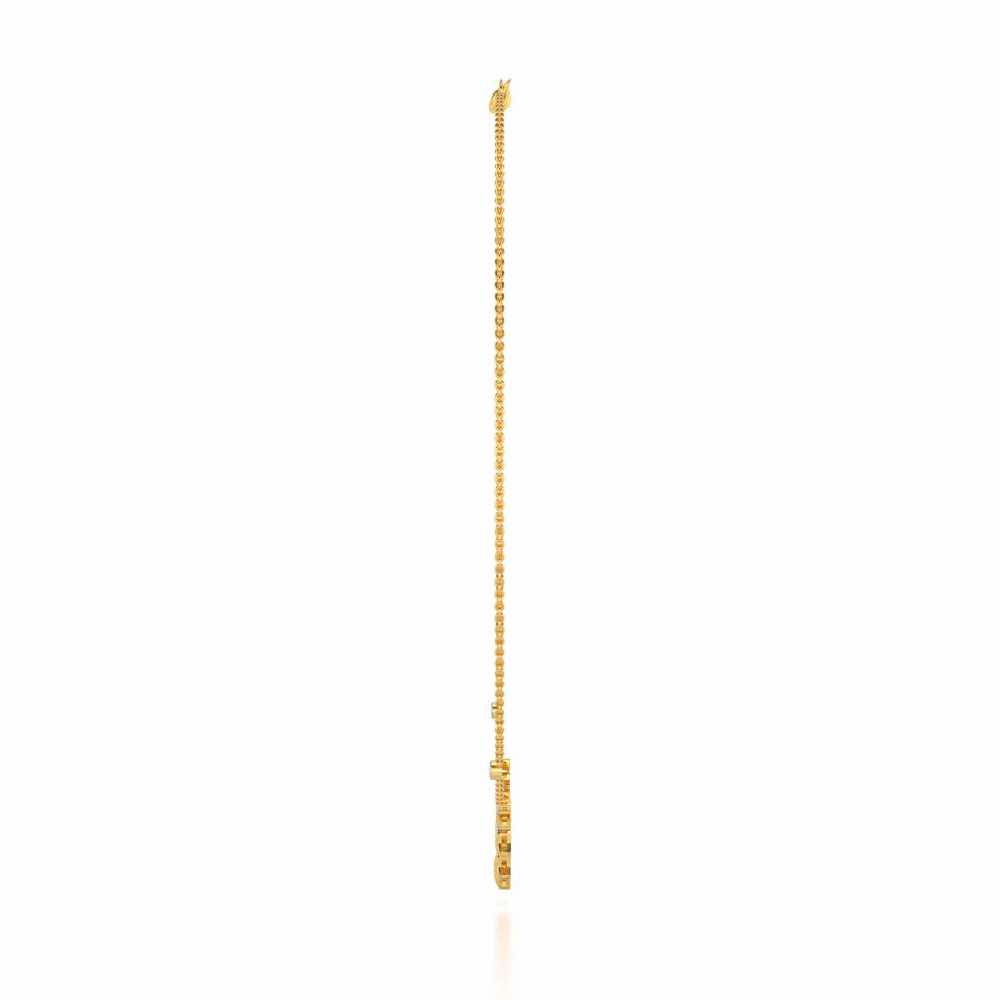 Celebrated Stars Silver Necklace - Yellow Gold - Image 4