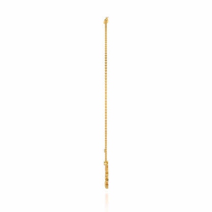 Celebrated Stars Silver Necklace - Yellow Gold - Image 4