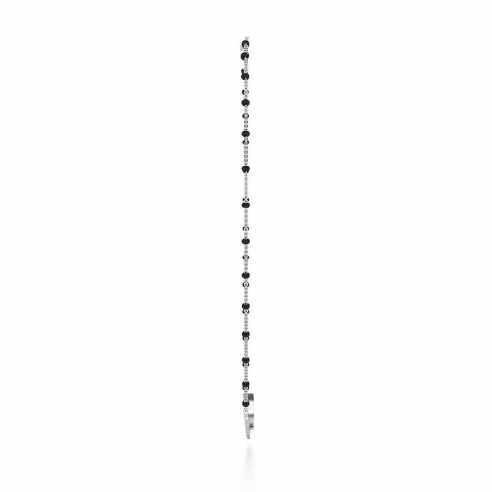 Chaand Pyar Silver Mangalsutra - White Gold - Image 4