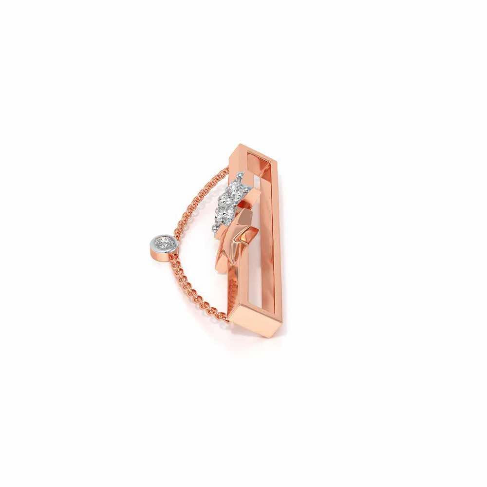 Chain Star Silver Watch Band - Rose Gold - Image 4