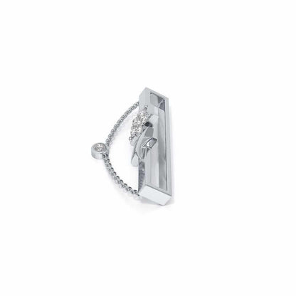 Chain Star Silver Watch Band - White Gold - Image 4