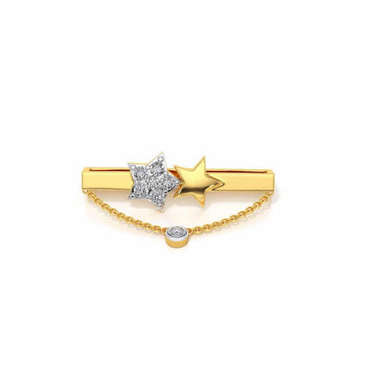 Chain Star Silver Watch Band - Yellow Gold - Image 2