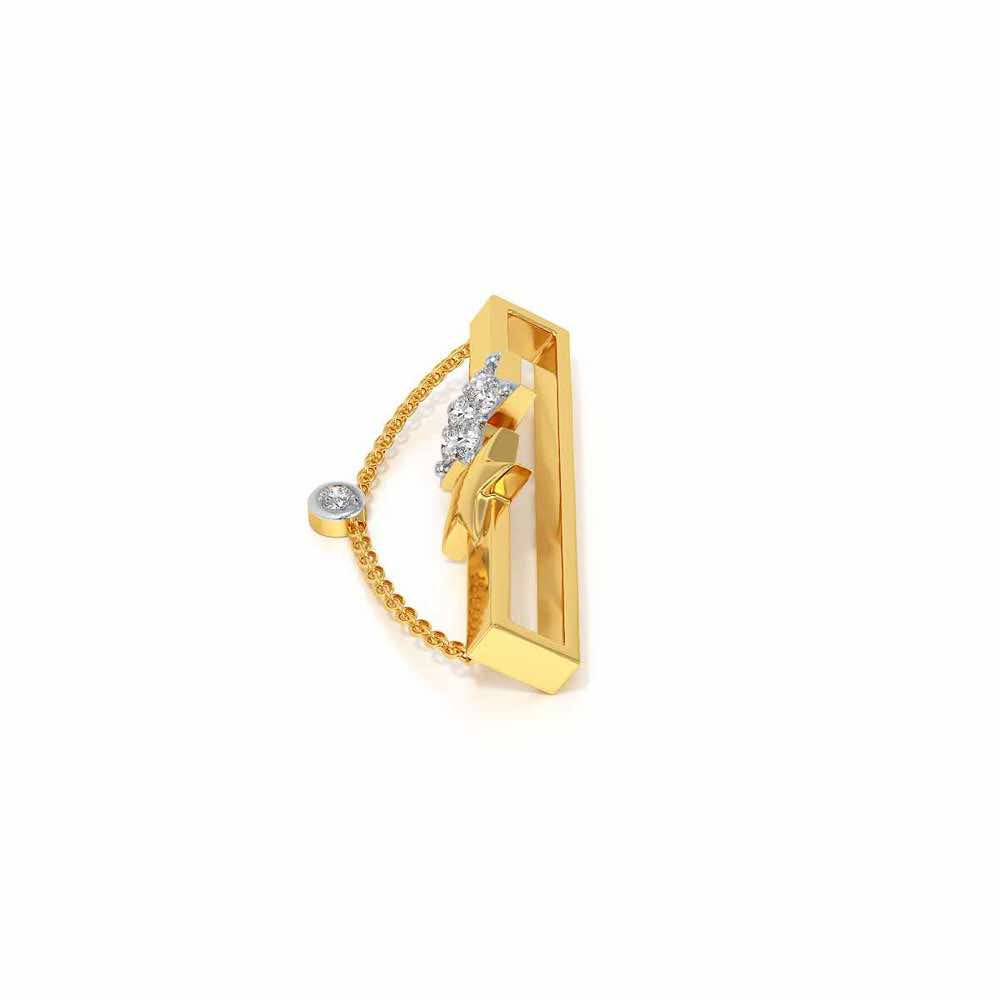Chain Star Silver Watch Band - Yellow Gold - Image 4