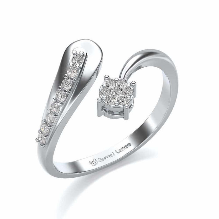Chaitaly Silver Ring - White Gold - Image 1