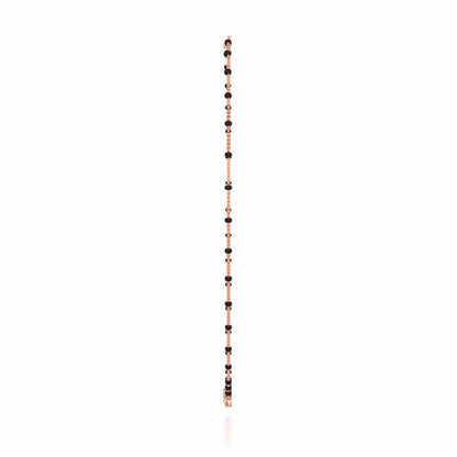 Chakra Silver Mangalsutra - Rose Gold - Image 4