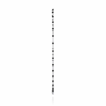 Chakra Silver Mangalsutra - White Gold - Image 4
