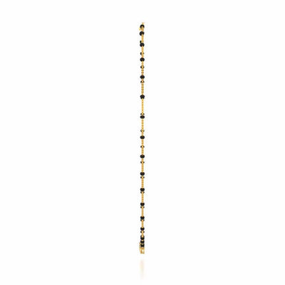 Chakra Silver Mangalsutra - Yellow Gold - Image 4
