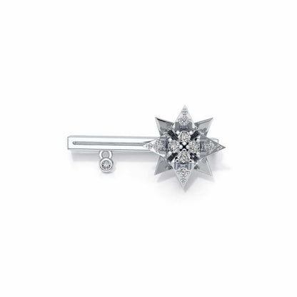 Chris Star Silver Watch Band - White Gold - Image 2