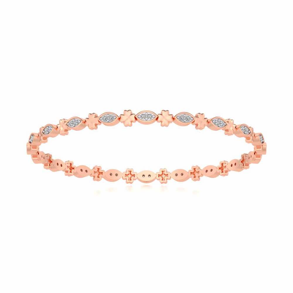 Classy Silver Bangles - Rose Gold - Image 5