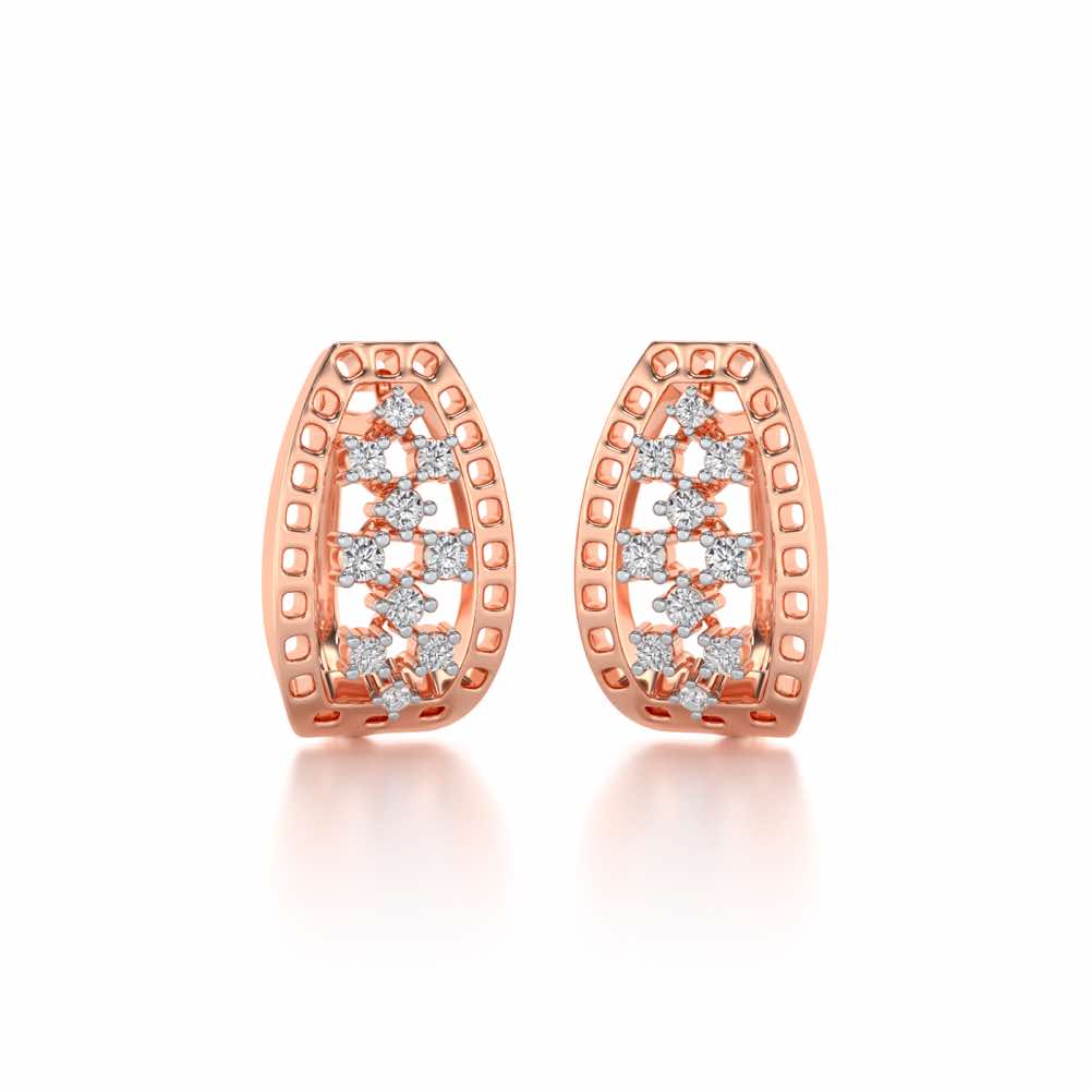 Cluster Hug Silver Bali - Rose Gold - Image 1