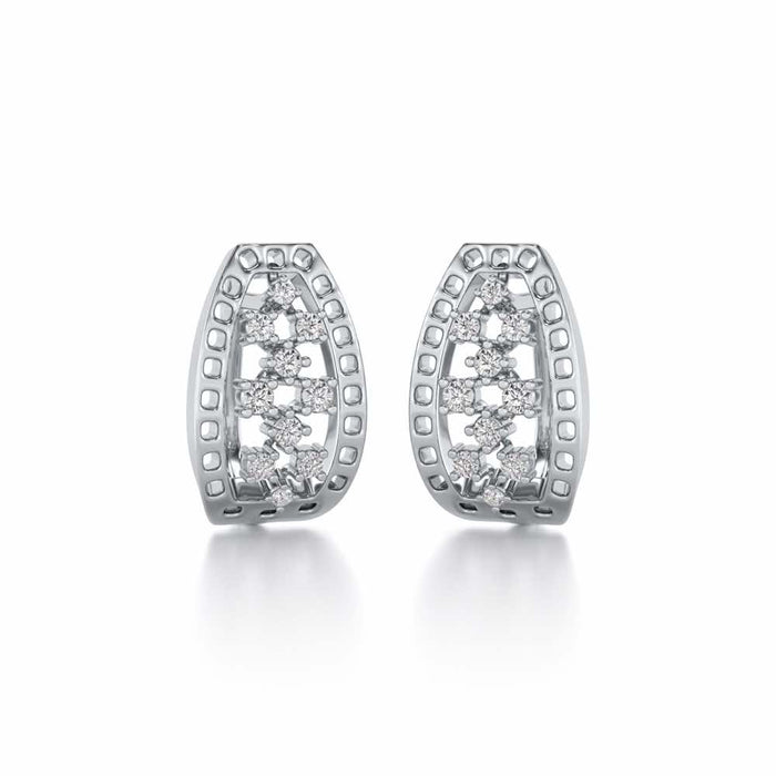 Cluster Hug Silver Bali - White Gold - Image 1