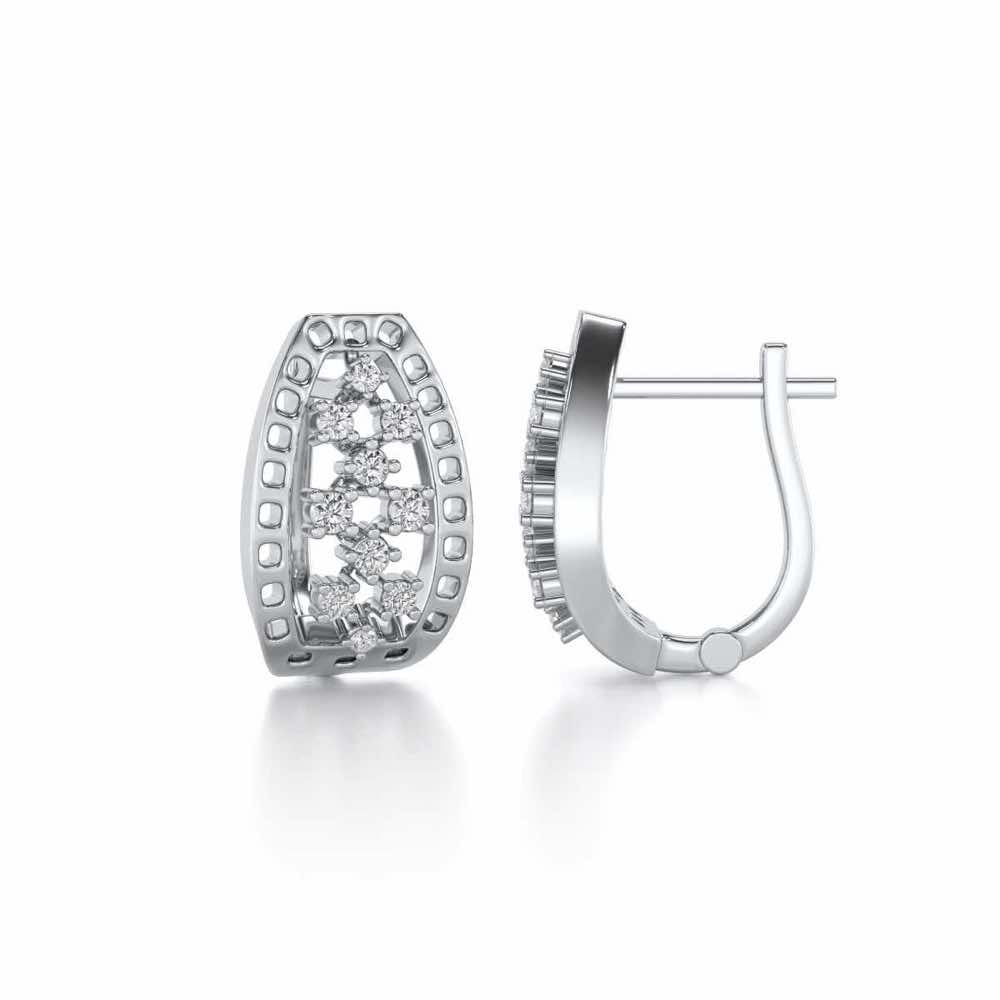 Cluster Hug Silver Bali - White Gold - Image 4