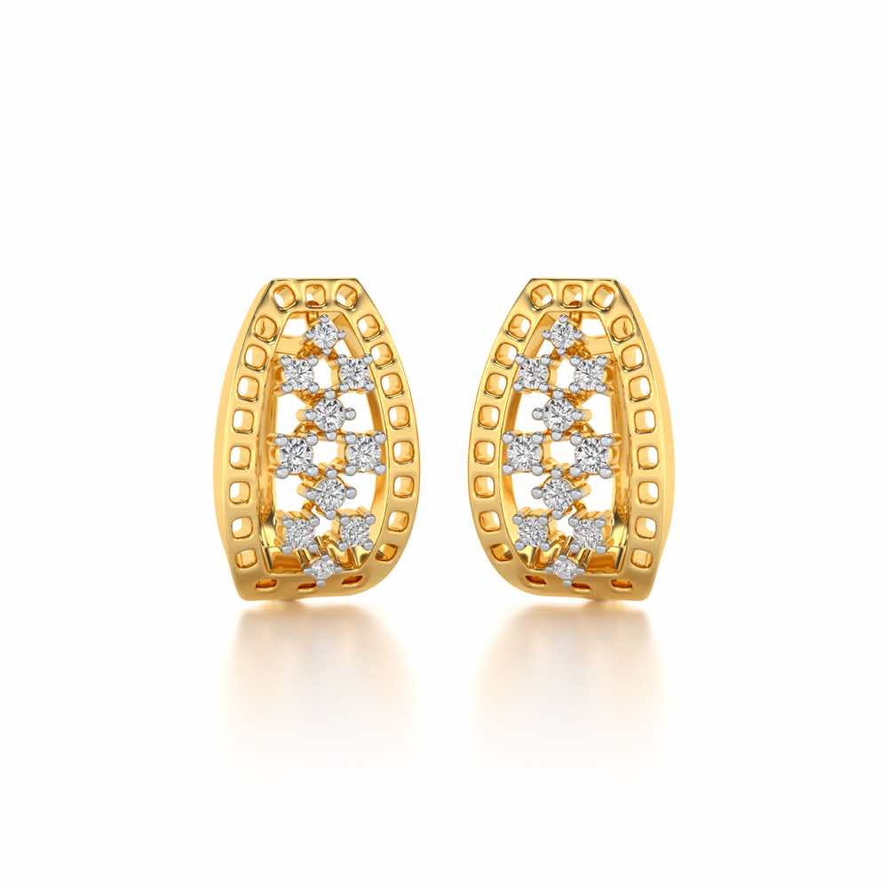 Cluster Hug Silver Bali - Yellow Gold - Image 1