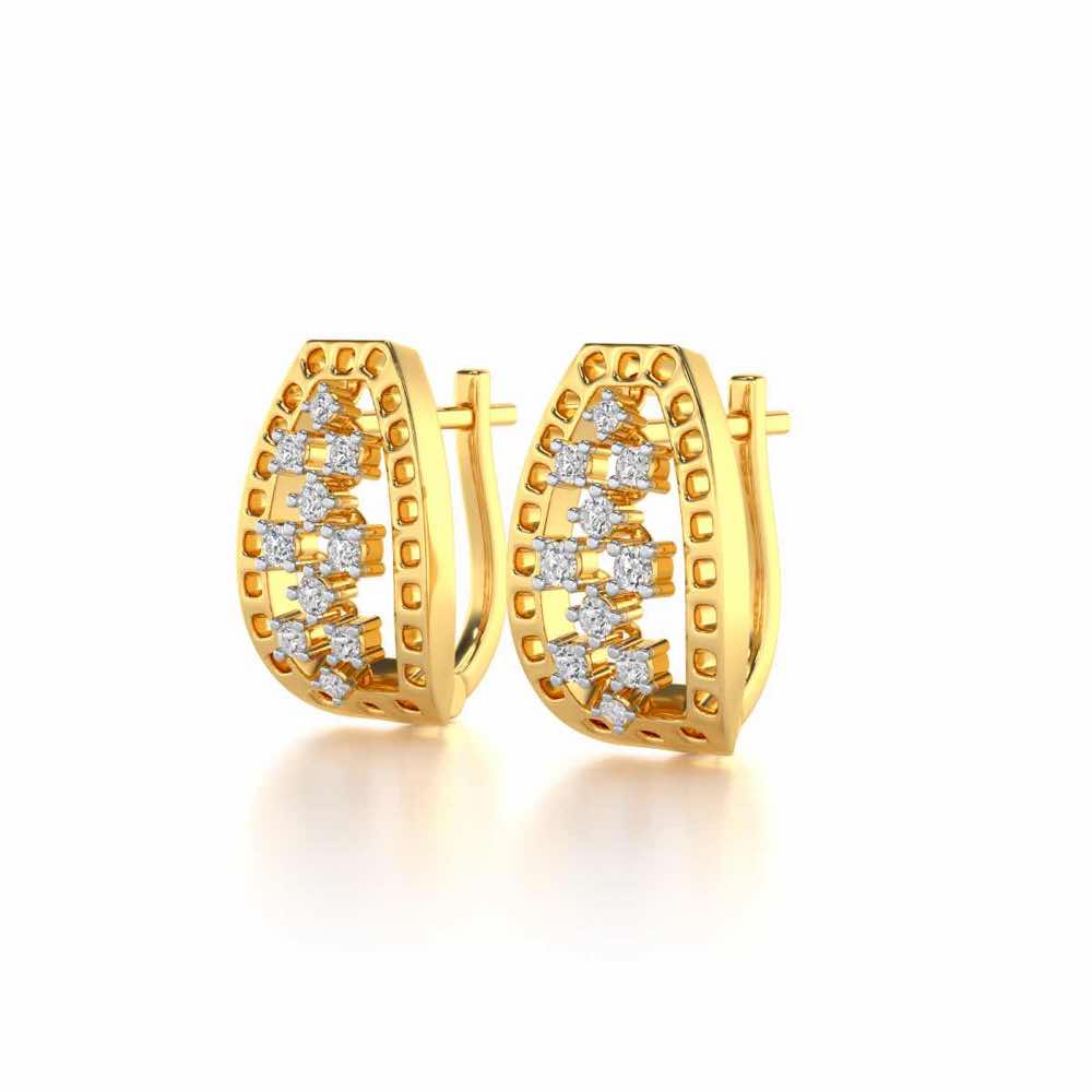 Cluster Hug Silver Bali - Yellow Gold - Image 3