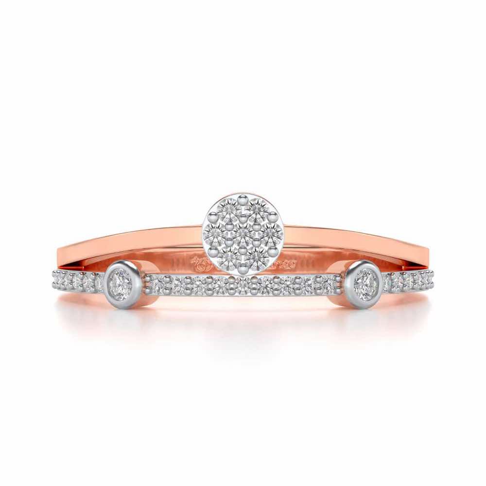 Collective Silver Ring - Rose Gold - Image 4