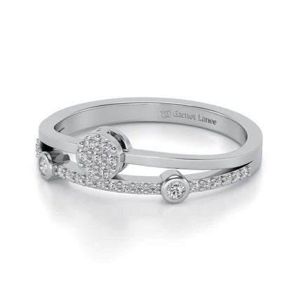 Collective Silver Ring - White Gold - Image 2
