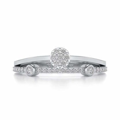 Collective Silver Ring - White Gold - Image 4