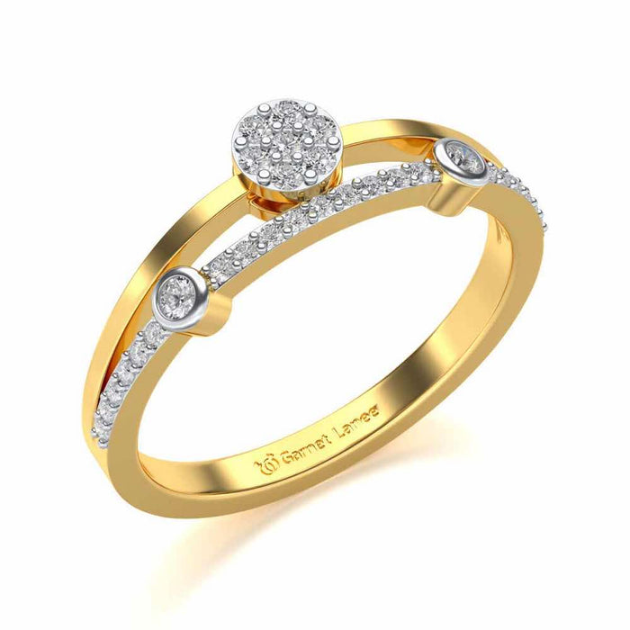 Collective Silver Ring - Yellow Gold - Image 1