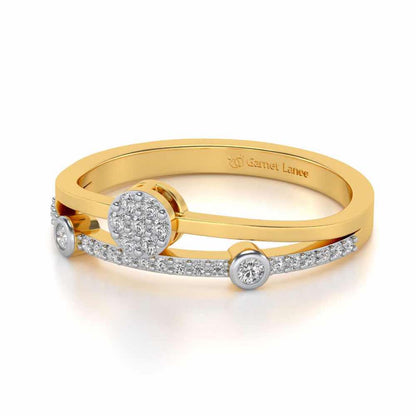 Collective Silver Ring - Yellow Gold - Image 2