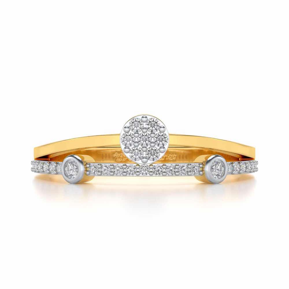 Collective Silver Ring - Yellow Gold - Image 4