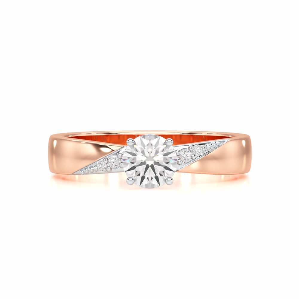 Companionable Solitaire Ring - Rose Gold - Image 4