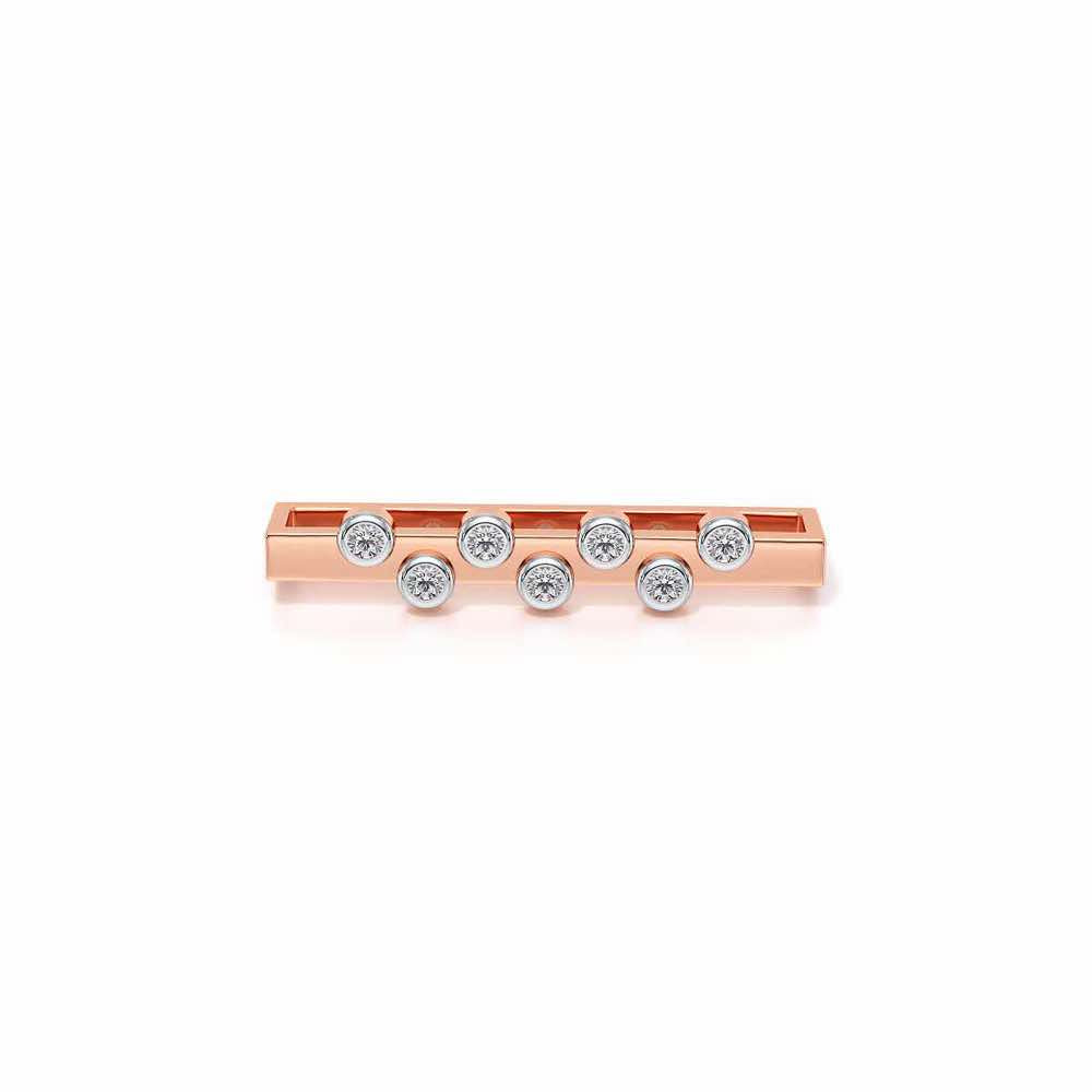 Conflate Silver Watch Band - Rose Gold - Image 2