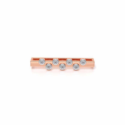 Conflate Silver Watch Band - Rose Gold - Image 2