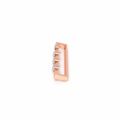 Conflate Silver Watch Band - Rose Gold - Image 4