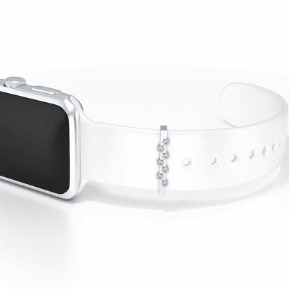 Conflate Silver Watch Band - White Gold - Image 1