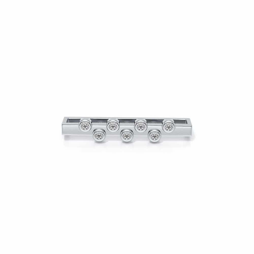 Conflate Silver Watch Band - White Gold - Image 2