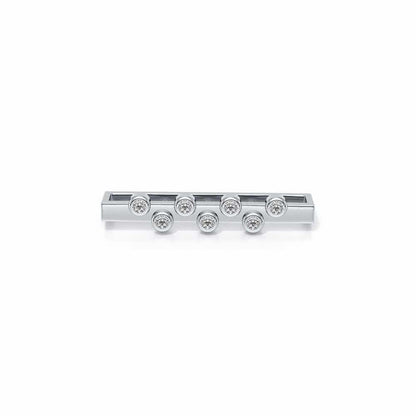 Conflate Silver Watch Band - White Gold - Image 2