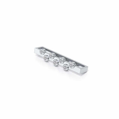Conflate Silver Watch Band - White Gold - Image 3