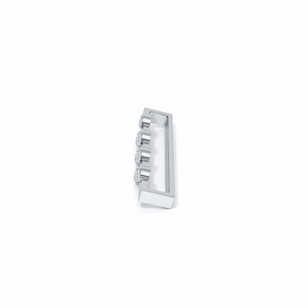 Conflate Silver Watch Band - White Gold - Image 4