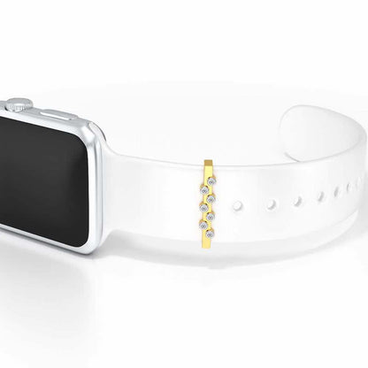 Conflate Silver Watch Band - Yellow Gold - Image 1